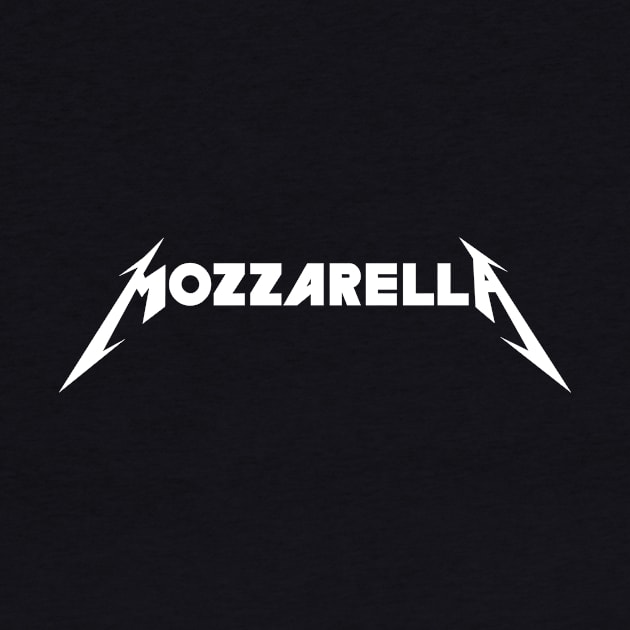 Mozzarella Cheese is Metal by UStshirts